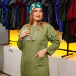 تونیک شلوار مدل سیزگی