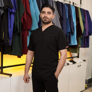 اسکراب شلوار یوفلکس رنگ مشکی