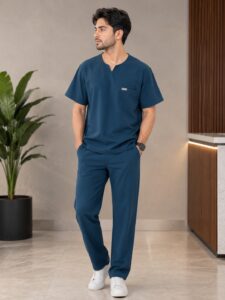 اسکراب شلوار فیگز سبز کله غازی